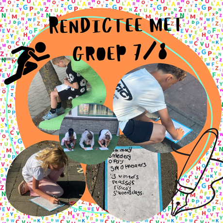 Ren dictee met groep 78