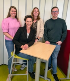 De leden van de medezeggenschapsraad.